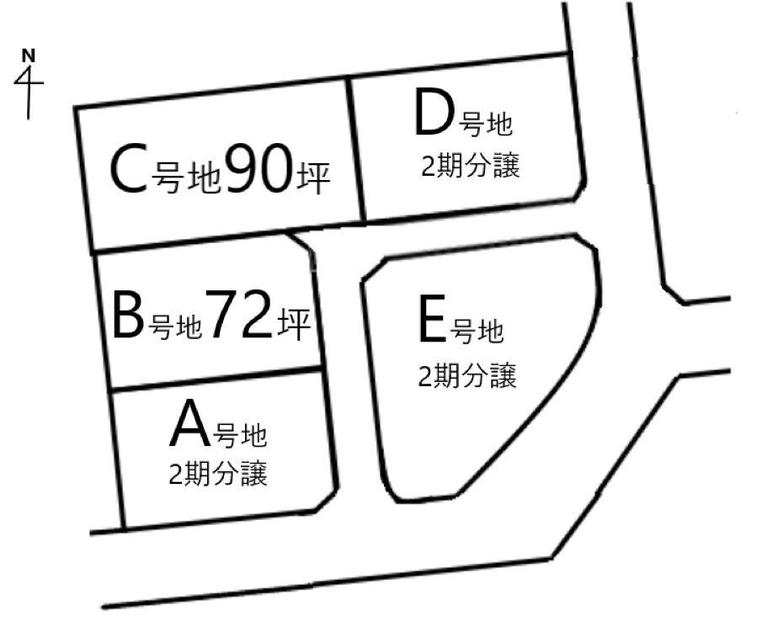 西条市洲之内　土地　B号地　756万円